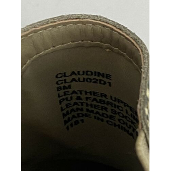 Steven by Steve Madden Womens 8M CLAUDINE Slide Shoes Mules Green Brown Snake - Picture 8 of 12